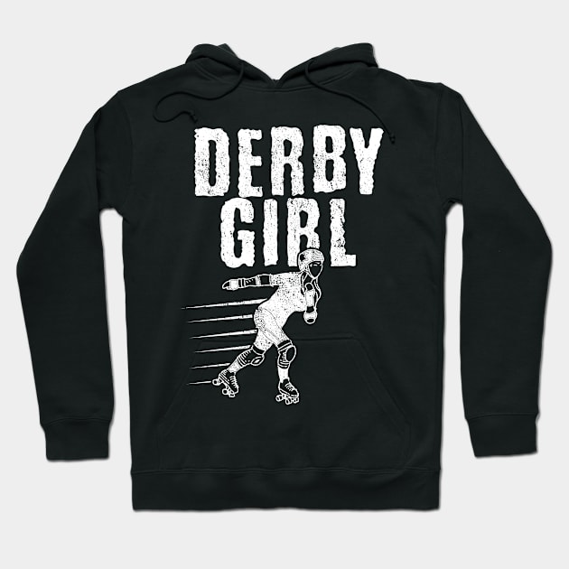 Derby Girl Hoodie by JakeRhodes